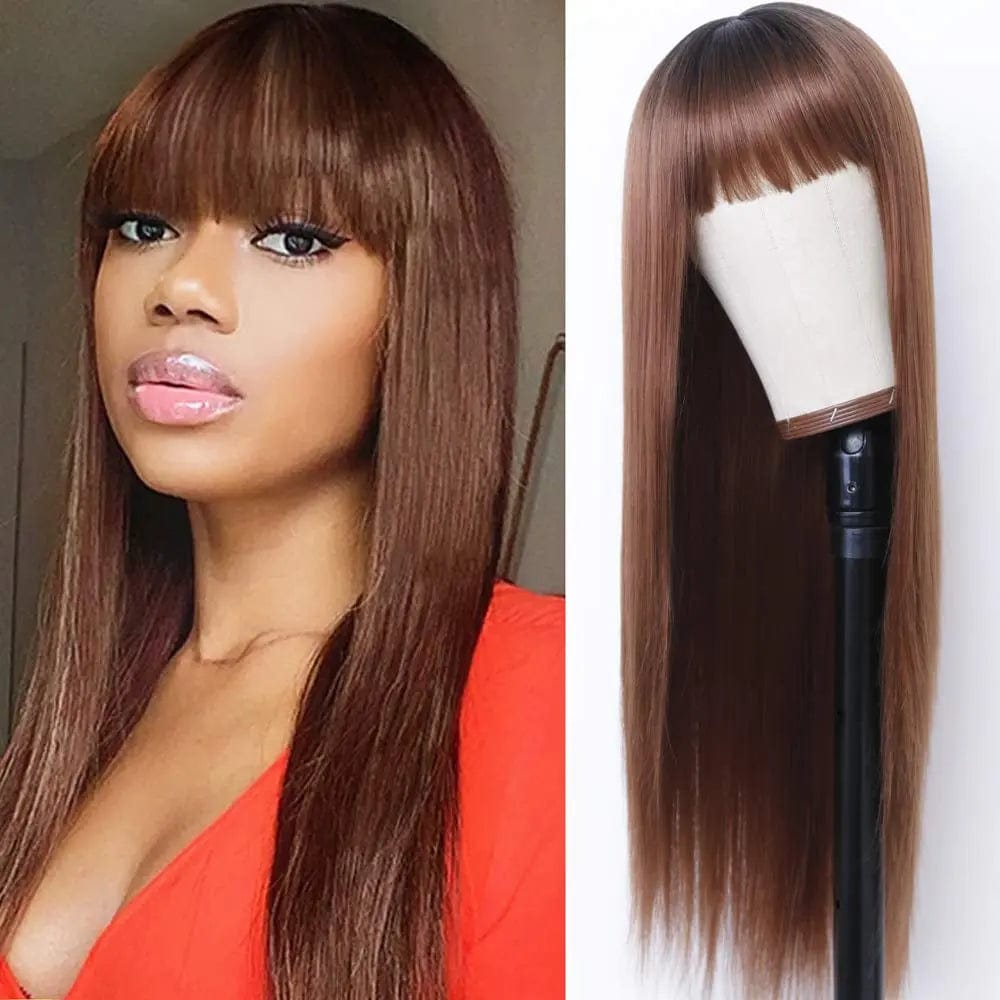 20 Inches / # style3 100% Vietnam Human Hair No Lace Wig