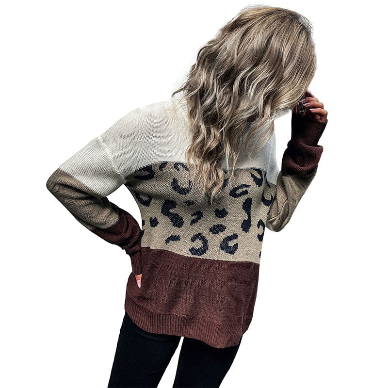 2022 Fall Winter Women Knit Clothing Famous Brand Long Sleeve Jacquard Knit Pullover Designer Crew Neck Long Knitting Sweater