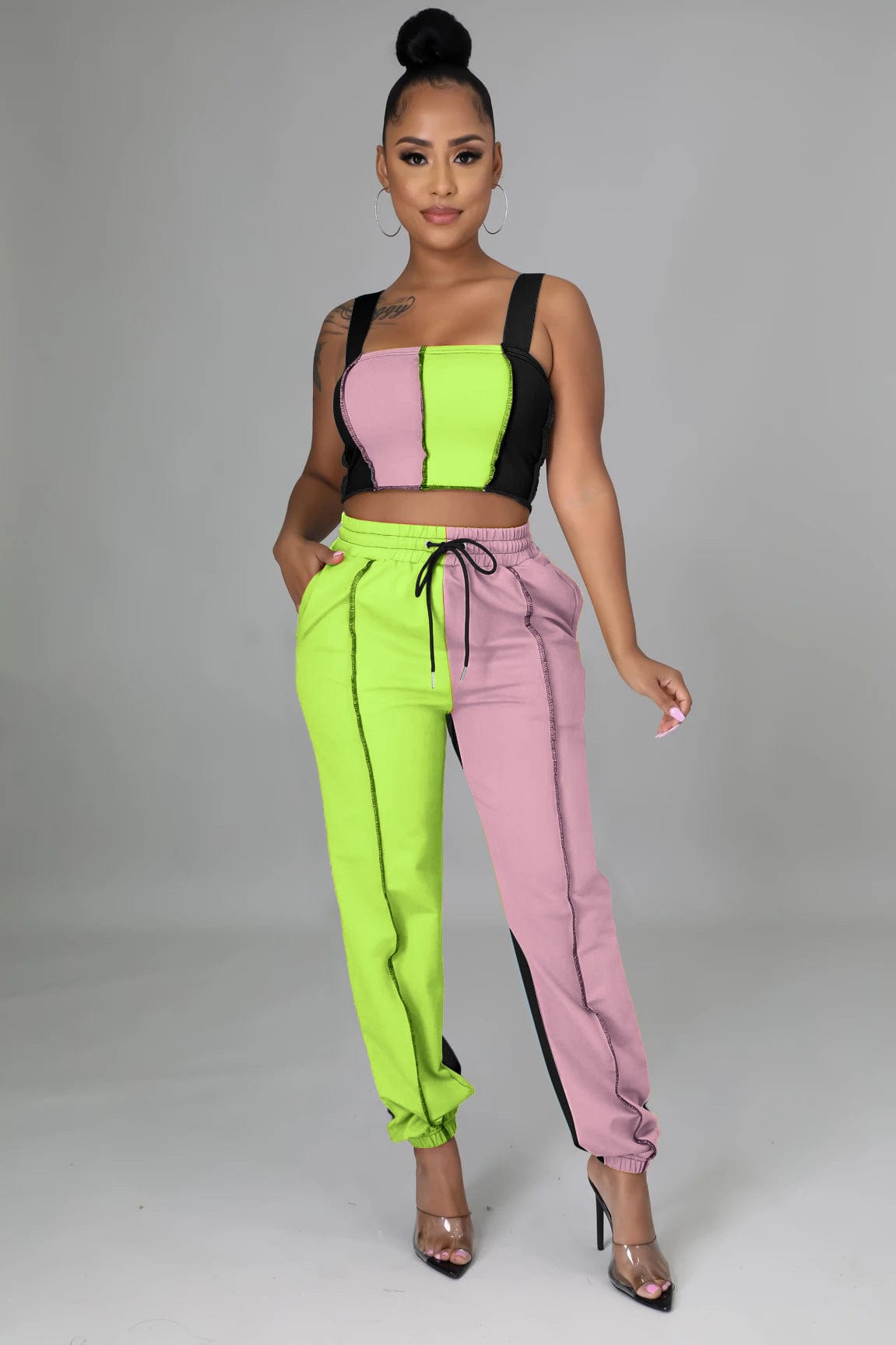 2022 Summer Hot Sales Sleeveless Two Sets Two Piece Pants Summer Women 2 Piece Set Clothing