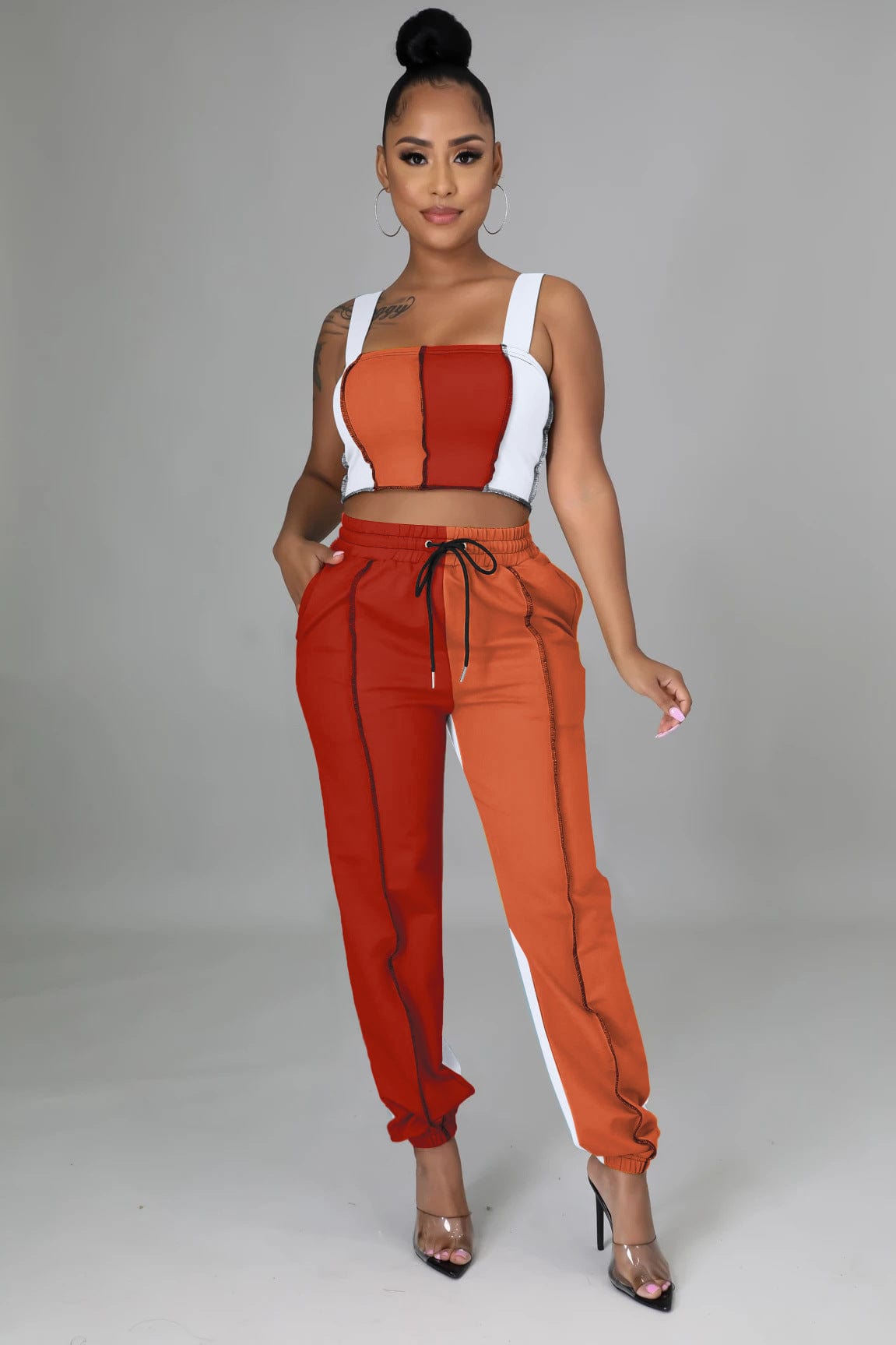 2022 Summer Hot Sales Sleeveless Two Sets Two Piece Pants Summer Women 2 Piece Set Clothing