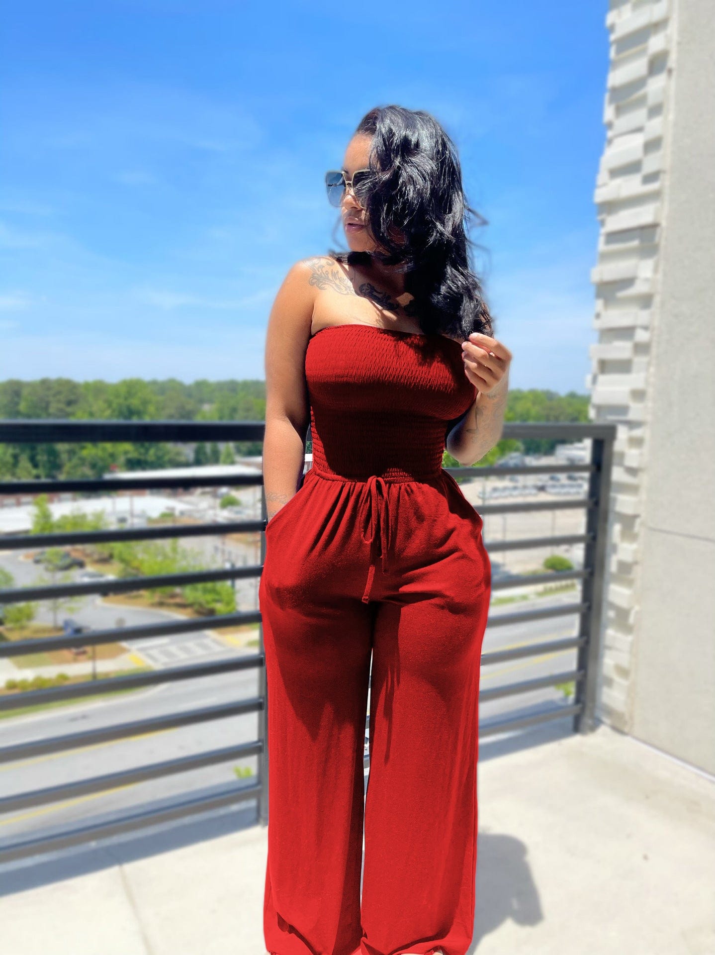 2022 wholesale new sexy bodysuit women fashion wide leg  jumpsuit summer clothes