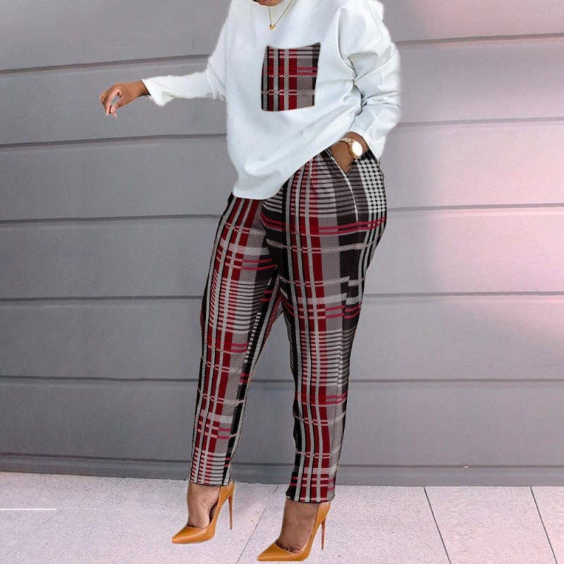 2023 Women's Clothing Vendors Fashion Autumn Women Casual Two Piece Set