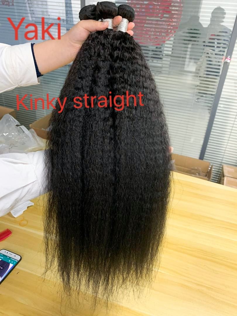 22 Inches / 10A Kinky Straight 12A Grade High Quality Double Drawn Raw Virgin Cuticle Aligned Human Hair Bundles,Human Hair Extension Vendors