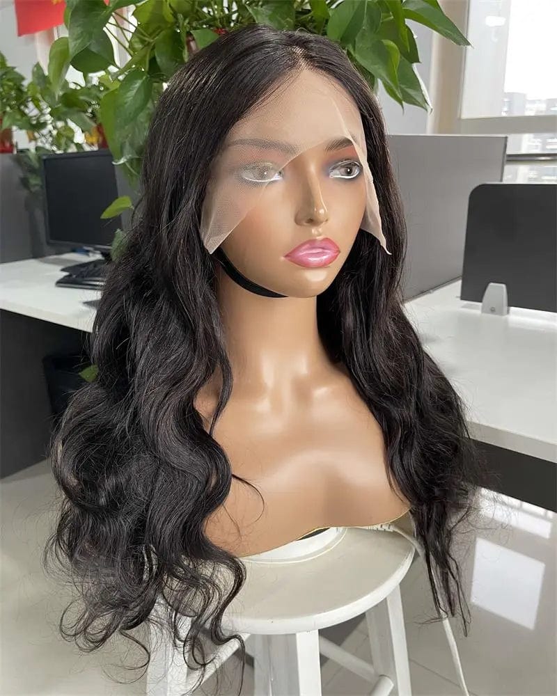 22 Inches / 13*1 Body Curl Wig Wholesale100% Raw Virgin Brazilian Hair