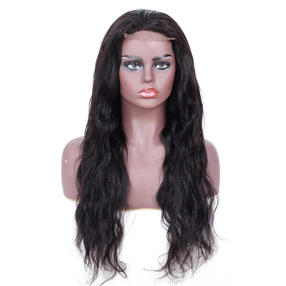 22 Inches / 4x4 body wave lace wig Wholesale Cheap Raw Brazilian Remy Human Hair Body Wave Lace Wigs 150% Density Natural Human Hair  4X4 Swiss Lace Closure Wigs