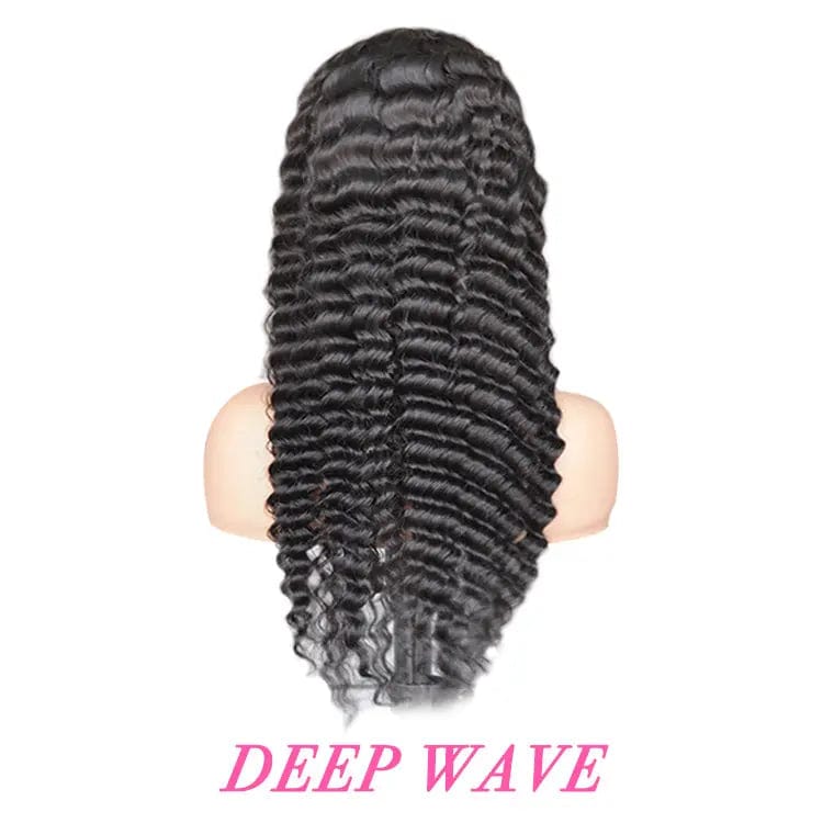 22 Inches / Deep Wave Ready To Ship 10A 13X4 Mink Remy Hairline