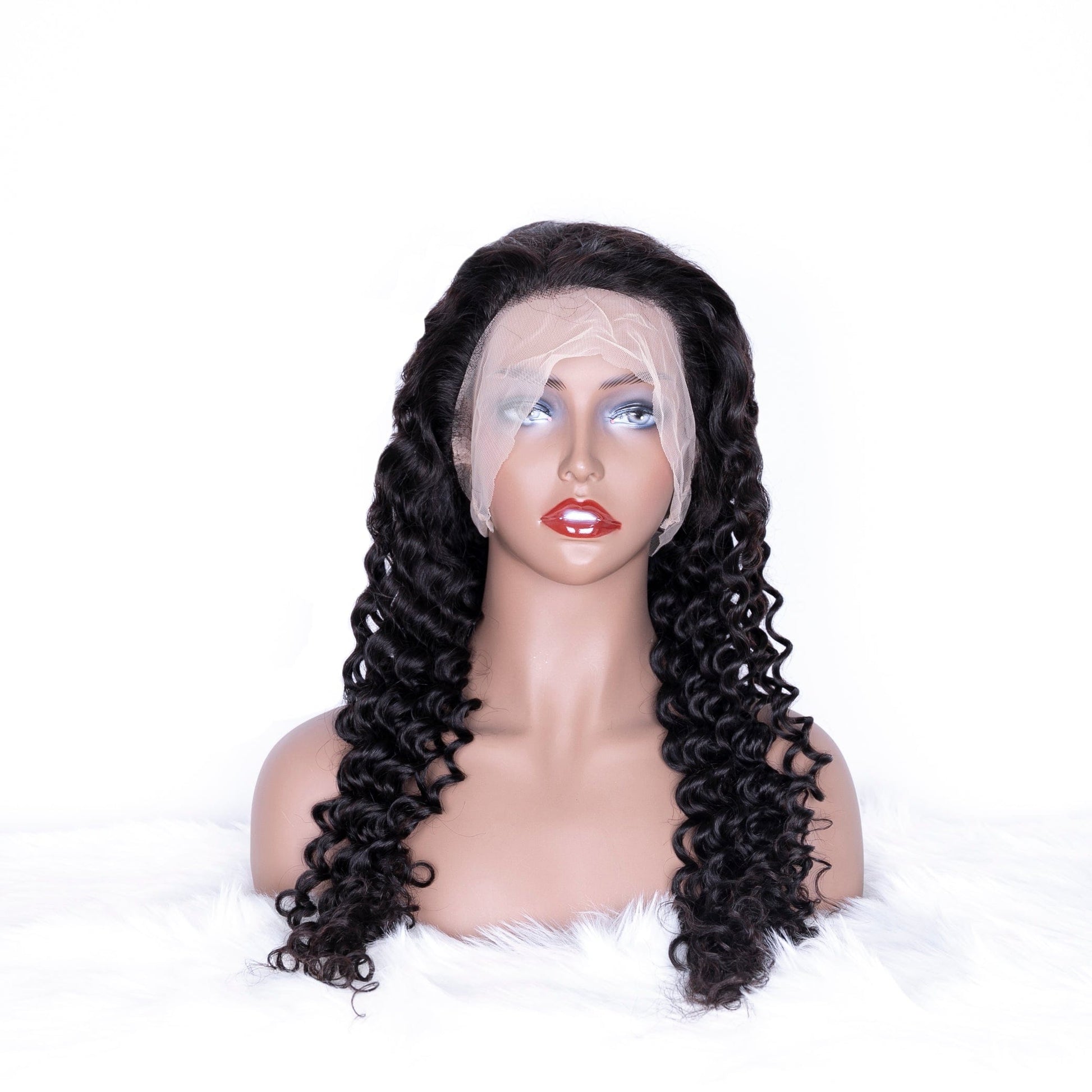 24 Inches / 370 deep wave Glueless 40 inch HD Lace Front Wig HD Transparent Natural Brazilian Human Hair Wigs Hd 13x6 Lace Frontal Wigs For Black Women