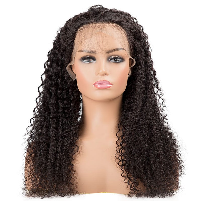 24 Inches / Curly Wig Cheap Wholesale Hair Wigs Human Lace Front Closure Body Wave Full Virgin Brazilian Cuticle Aligned Lace Closure Human Hair Wig