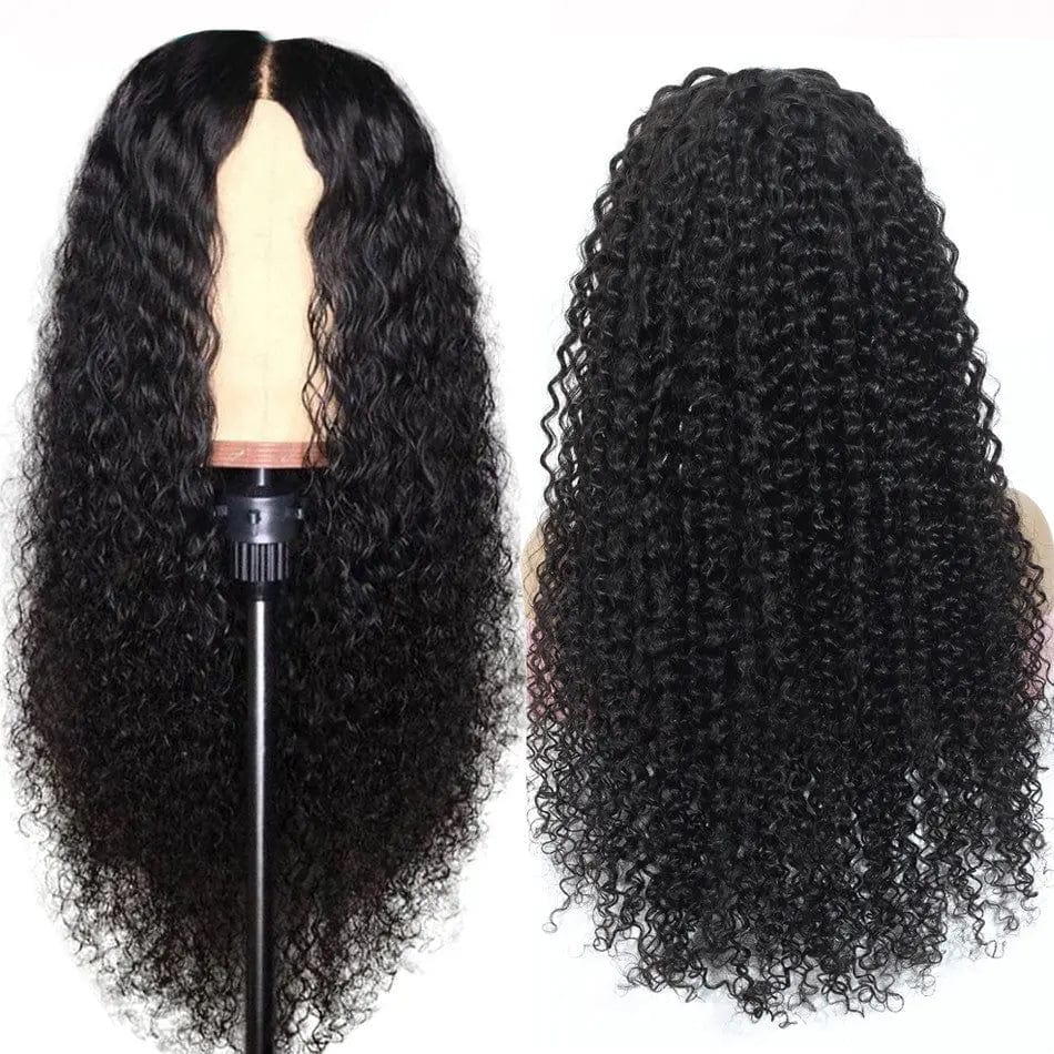 24 Inches / kinky curly wig Cheap Brazilian Hair Short Bob Wigs