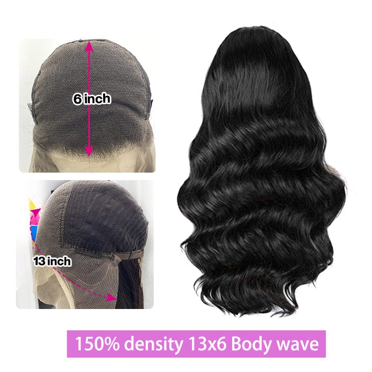 28 Inches / 13x6 Body Wave Indian Transparent Lace Frontal Wigs Glueless Frontal Wig Human Hair Straight Wigs For Black Women