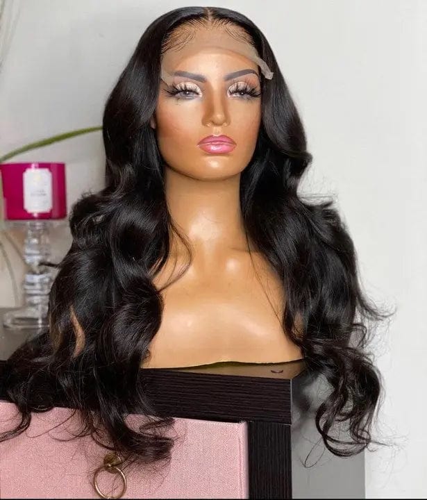 28 Inches / 1B loose wave 100% top quality raw temple Indian virgin hair