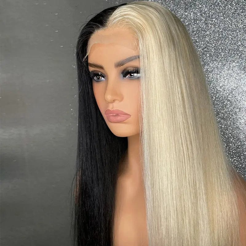 30 Inch 613 Blonde Straight Lace Front Human Hair