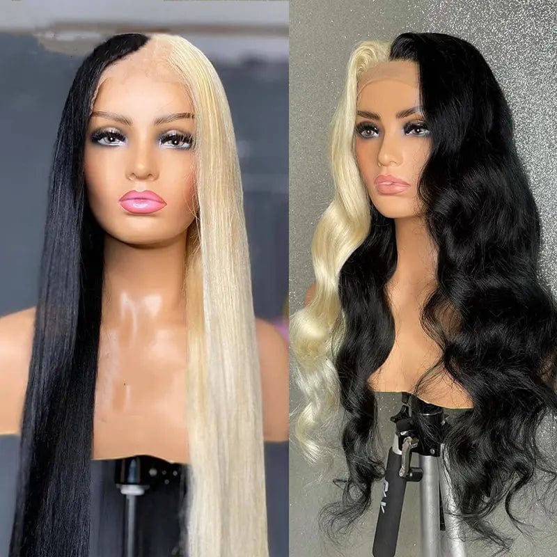 30 Inch 613 Blonde Straight Lace Front Human Hair