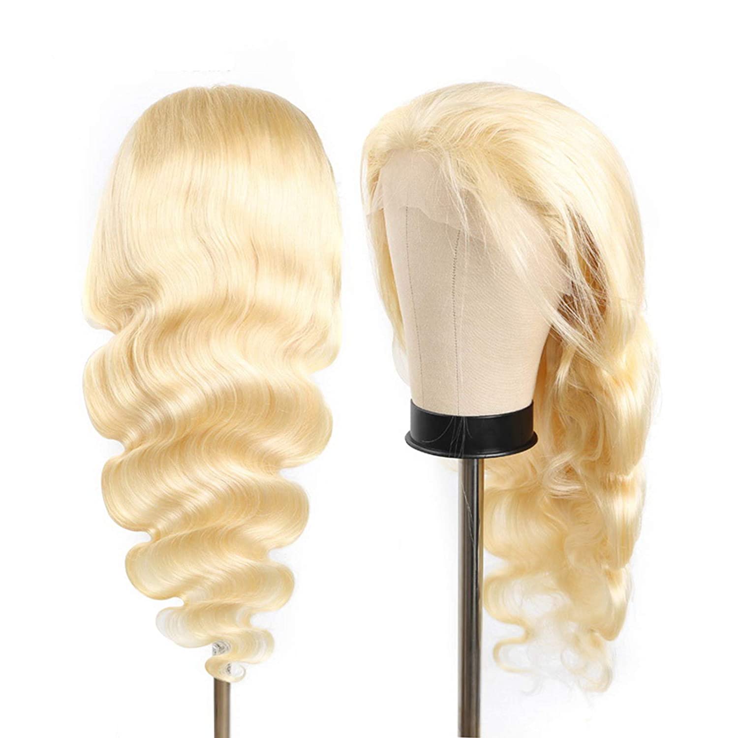 30 Inches / 13x4 wig 613 blonde body wave 13x4 613 Frontal Wigs For Black Women Human Hair Virgin Cuticle Aligned Hair Blonde Lace Front Wig Straight 613 Lace Full Wigs