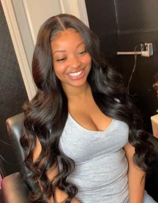 30 Inches / Body wave transparent lace frontal wig density 180 Wet Body Weave Transparent 4x4 Lace Wig Vendor Cuticle Aligned Bleached Knots 30 Inch Preplucked Human Hair Lace Wig