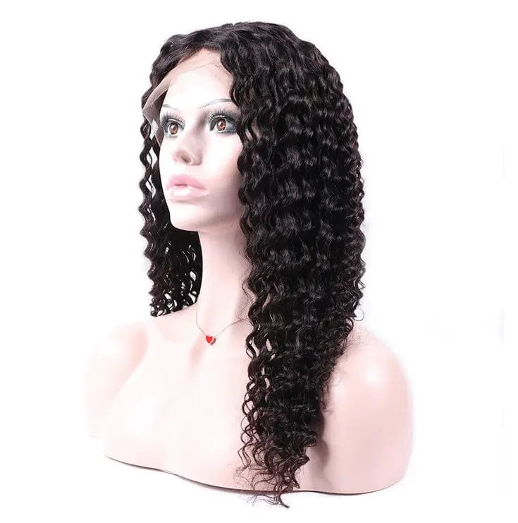 30 Inches / Kinky Curly 150% 180% density hd full lace human hair