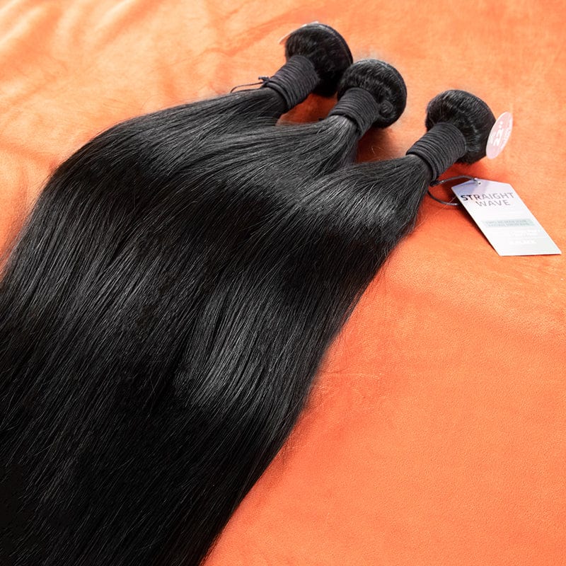 30 Inches / Straight Bundle Wholesale Human Hair Bundles Free Shipping Russian Body Wave Loose  613 Blonde Bundles With Frontal Cuticle Aligned Virgin Hair