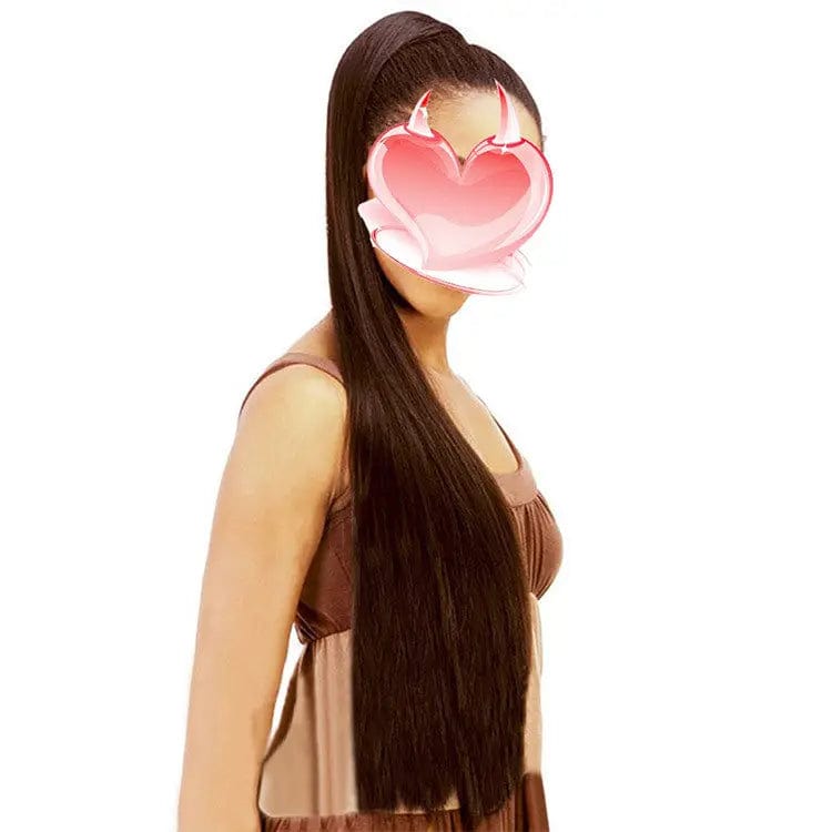 32 inch ponytail female long ponytail wig