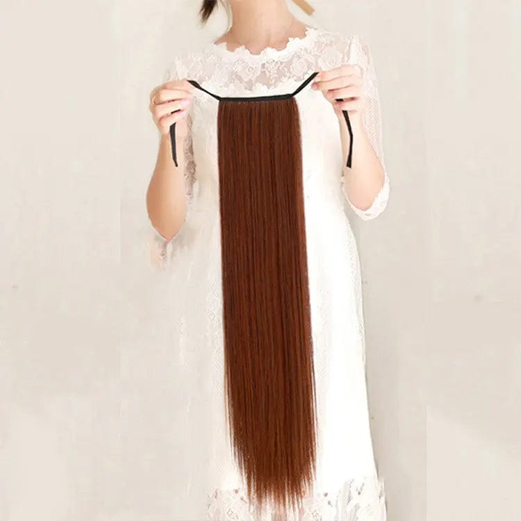 32 inch ponytail female long ponytail wig