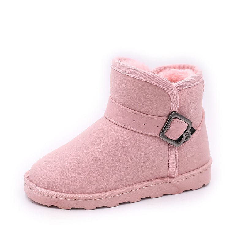 34 / Pink Dropshipping low MOQ women Winter shoes suede upper snow boots for women keep warm ankle winter boots