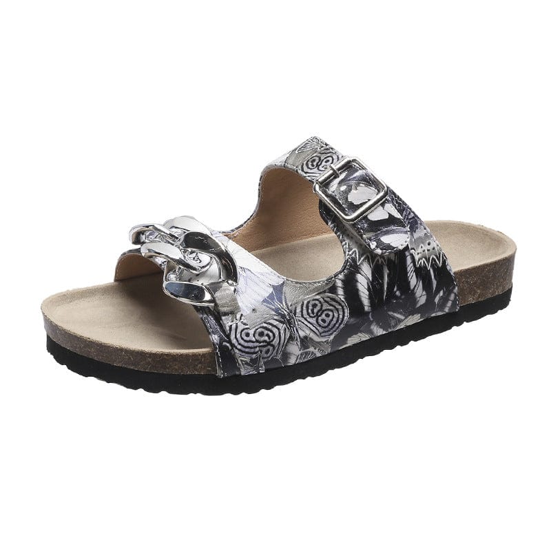 35 / Grey TX New Designer sandals women famous brands men designer shoes and slippers slides men flip flops unisex sandals women