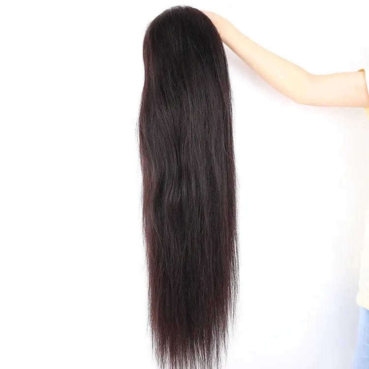 38 Inches / Staight Brazilian Hair Virgin Human Hair Lace Wig