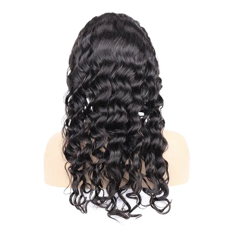 38 Inches / Wavy Brazilian Hair Virgin Human Hair Lace Wig