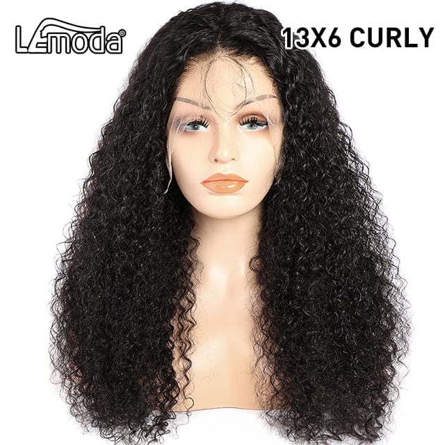 40 Inches / 13*6 Curly Lemoda Cheap 40 Inch Long Hair Wig Virgin Brazilian Wholesale Lace Front Wig HD Transparent 13x6 Human Hair Wigs For Black Women