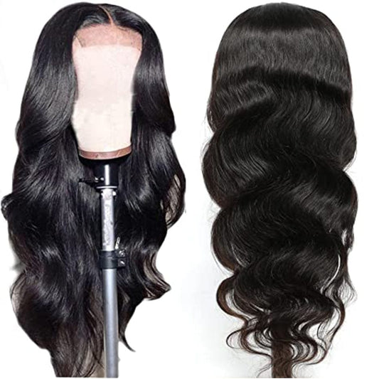 4x4 13x4 Lace Front Wigs Pre plucked Peruvian Wavy Body Wave Human Hair Wigs For Women Remy 30 Inch Lace Closure Wigs