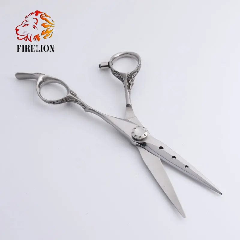 6 Inch / hair cutting Scissor Carved handle VG10 Steel Barber Scissors