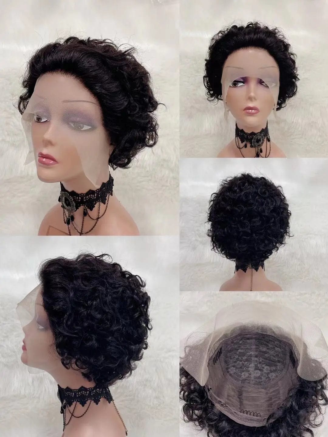 6 Inch Short Bob Pixie Cut Wig