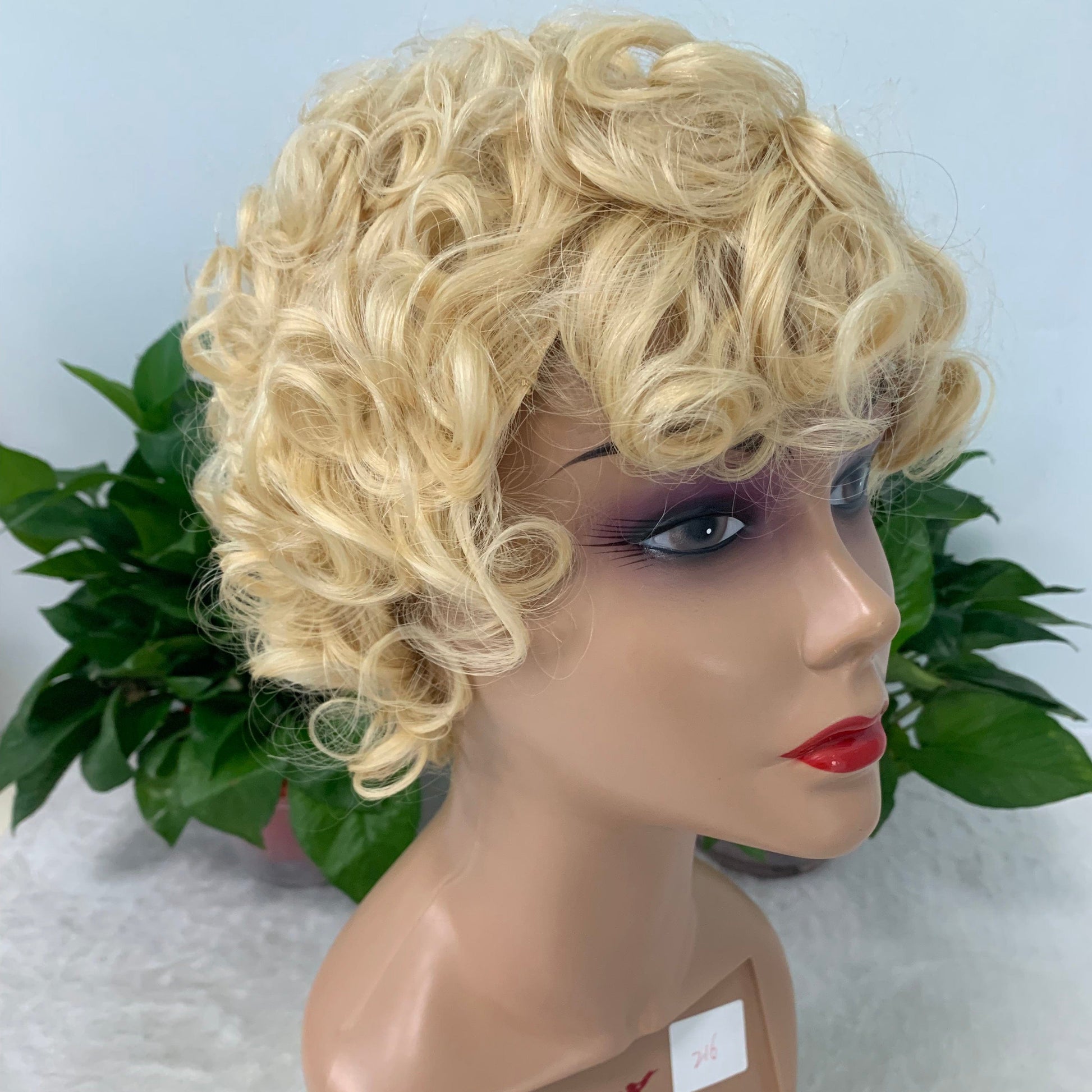 6 Inches / Short Pixie Wholesale Summer Pixie Cut Wigs Highlight Short Cut Human Hair Wigs Pixie 13*1 Pixie Cut Human Hair Wigs