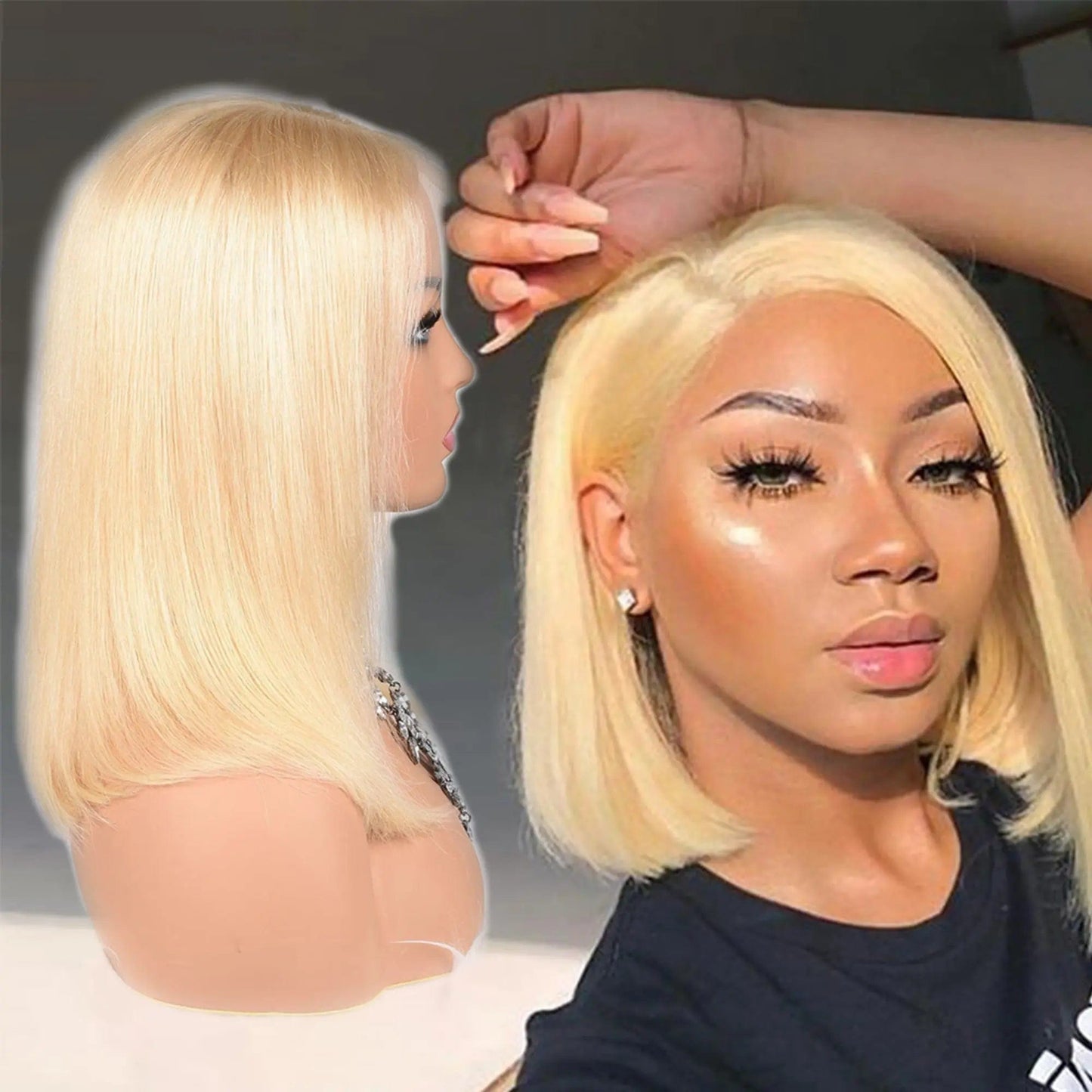 613 Blonde 13x4 Straight Lace Wigs