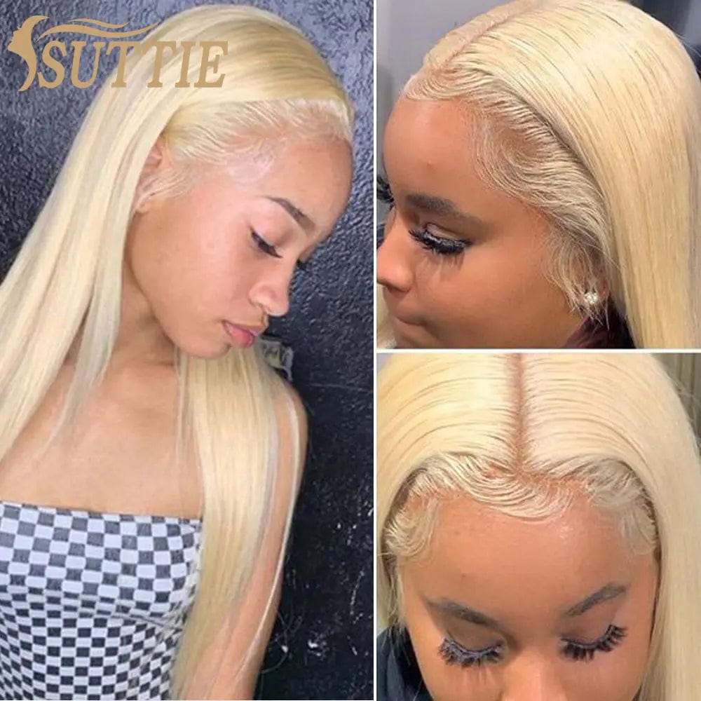 613 Blonde HD 13x4 Lace Frontal Wigs Brazilian