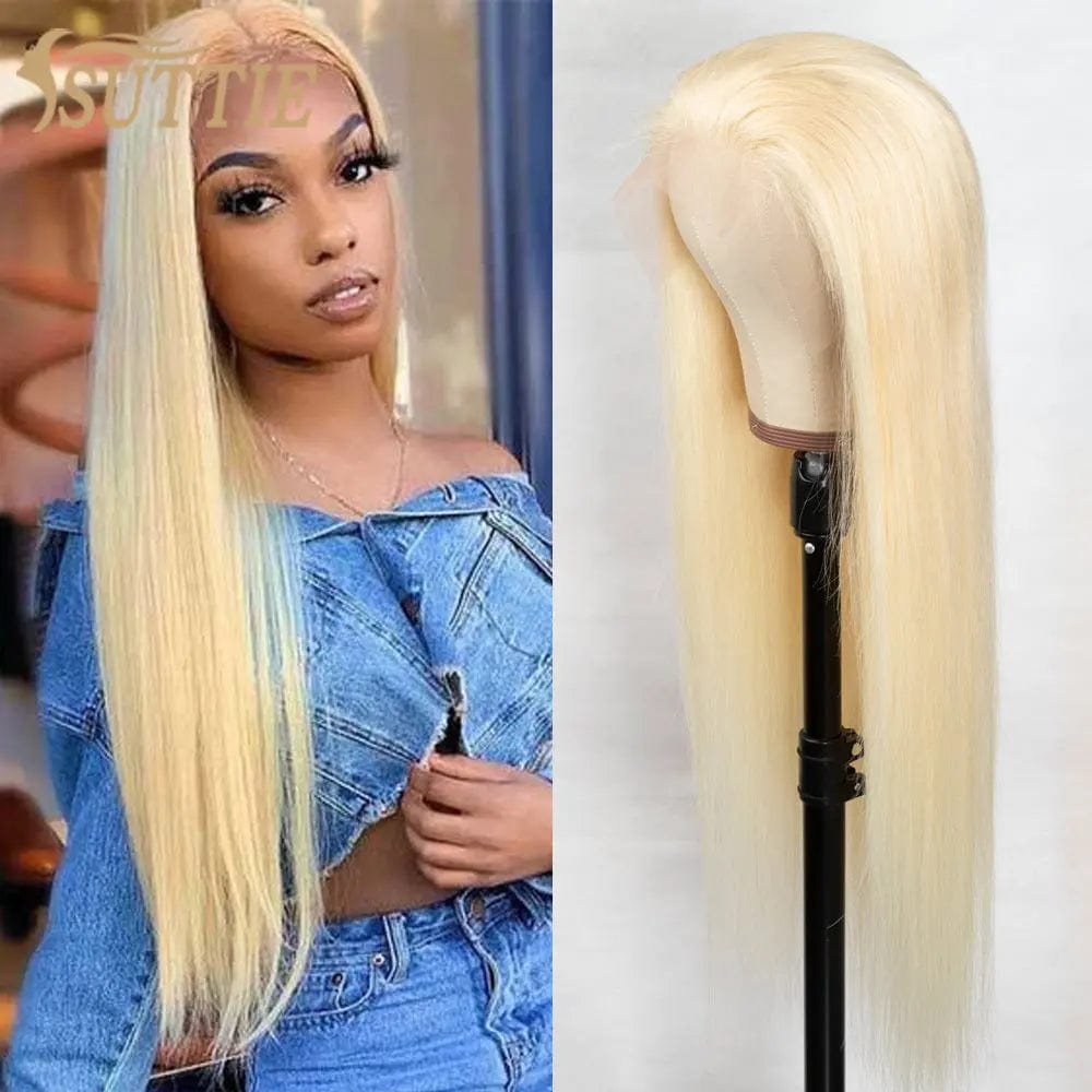 613 Blonde HD 13x4 Lace Frontal Wigs Brazilian