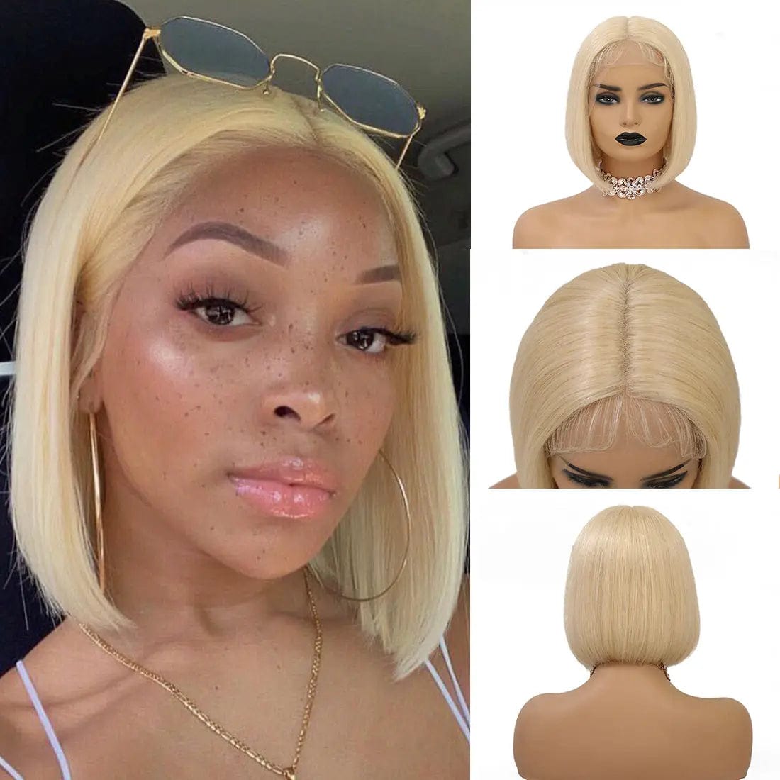 613 Blonde Lace Front Wig Lace Brazilian