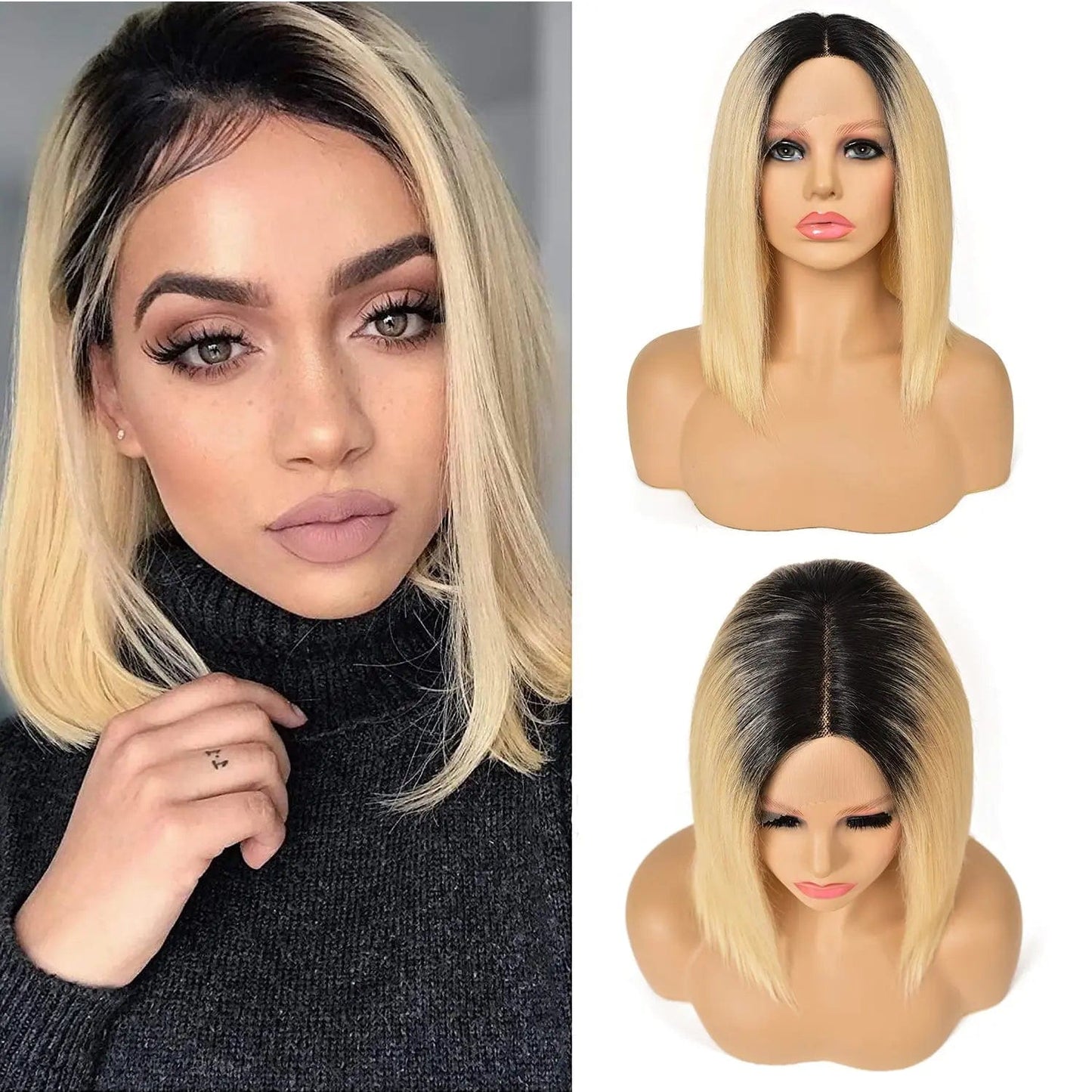 613 Blonde Lace Front Wig Lace Brazilian