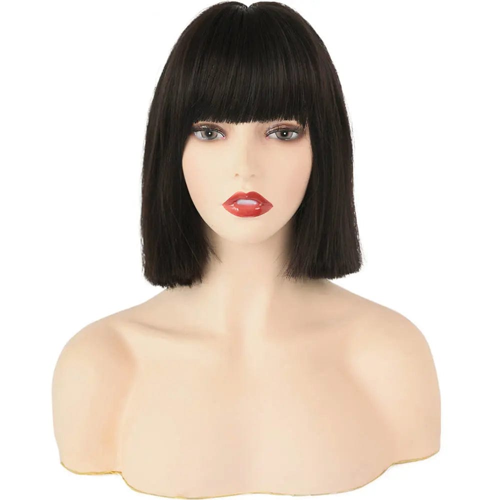 7JHH Natural Straight Synthetic Wigs