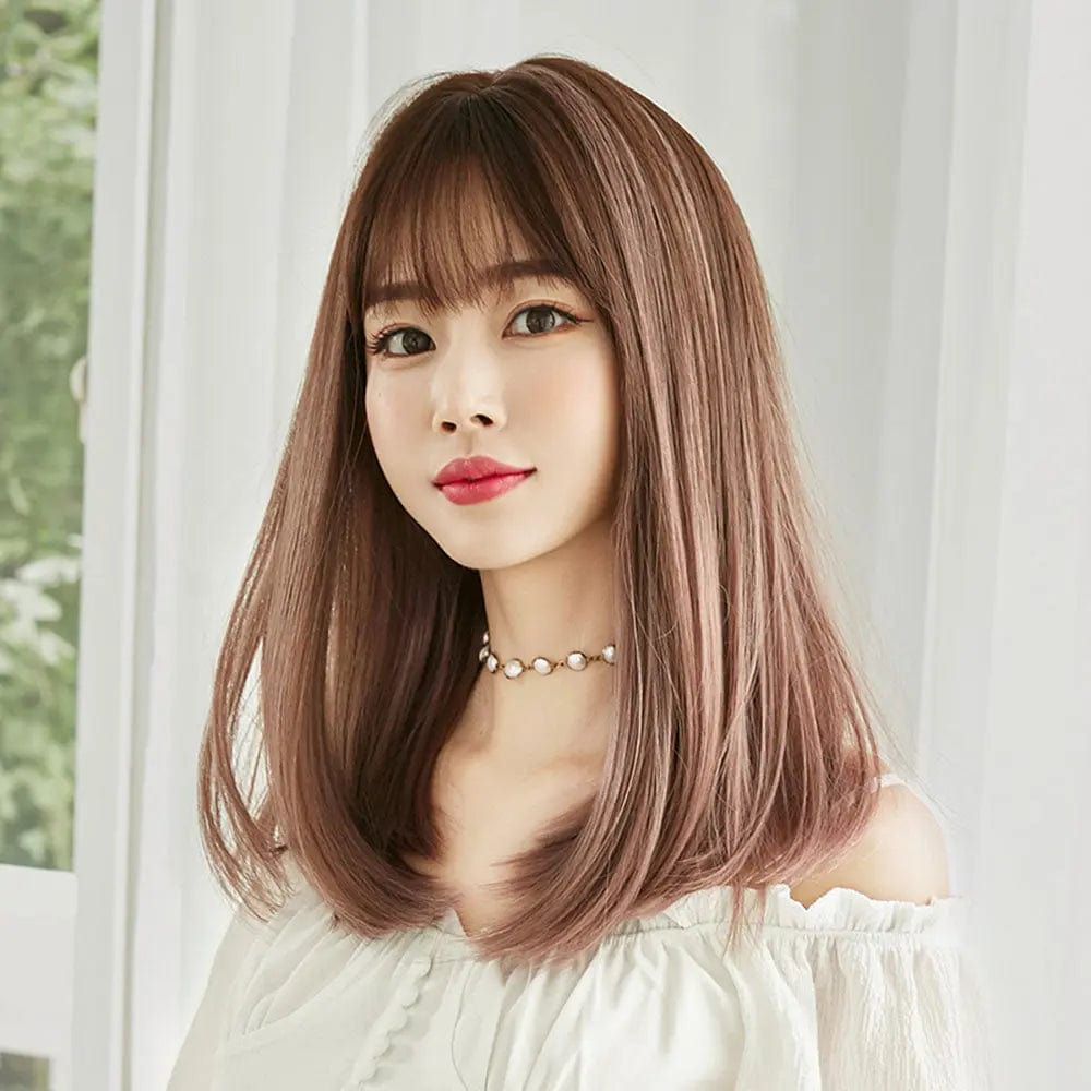 7JHH Ombre Straight Wigs With Bangs