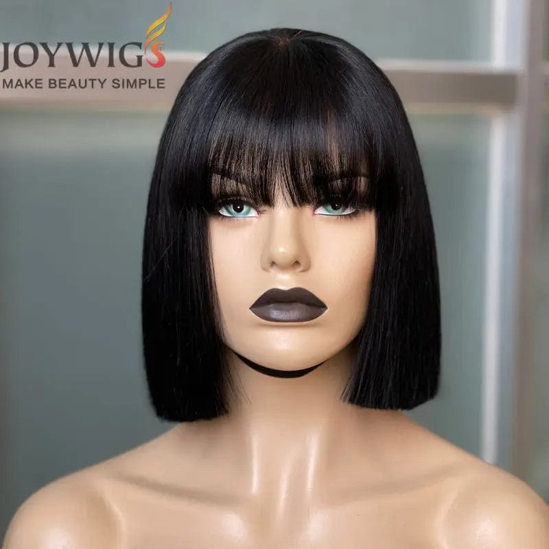 8 Inches / 1# Joywigs 2022 hot selling 8inch blunt cut bob