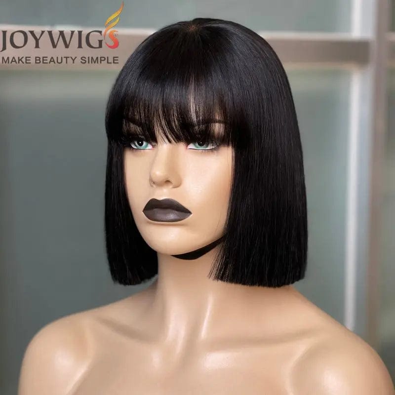 8 Inches / 1# Joywigs 2022 hot selling 8inch blunt cut bob