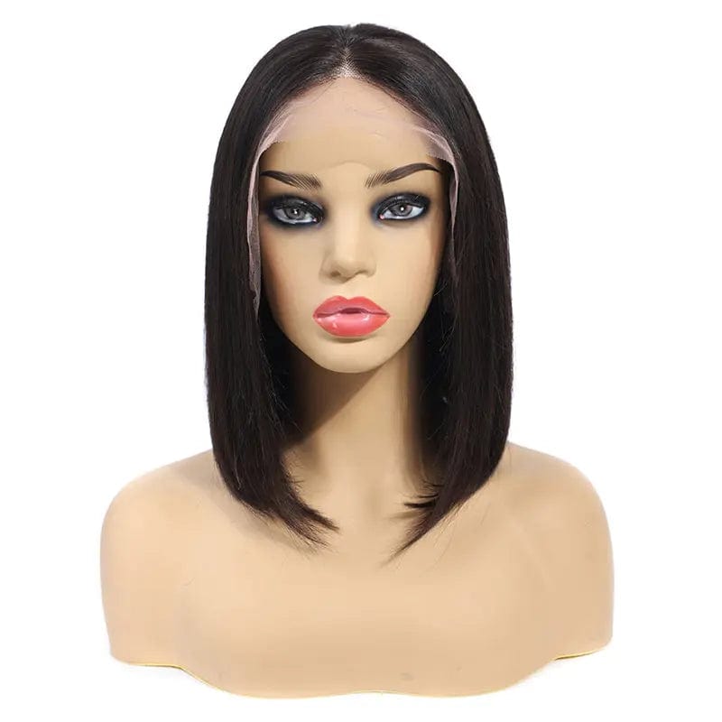 8 Inches / 13*4 Bob Straight Bob Hd Lace Wig 100% Virgin Human Hair