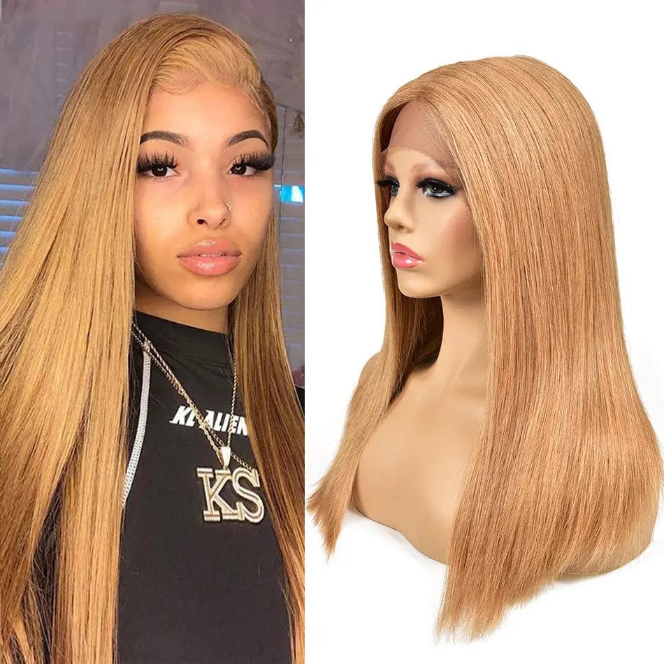 9156A-27# 613 Blonde Lace Front Wig Lace Brazilian