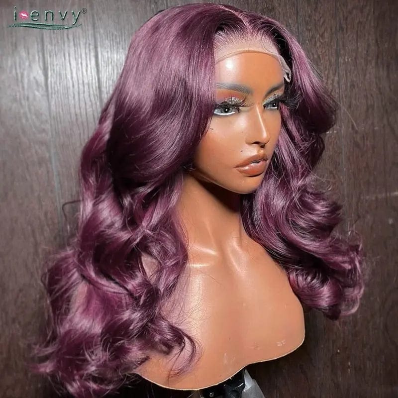 99J Burgundy Lace Front Wig Body Wave