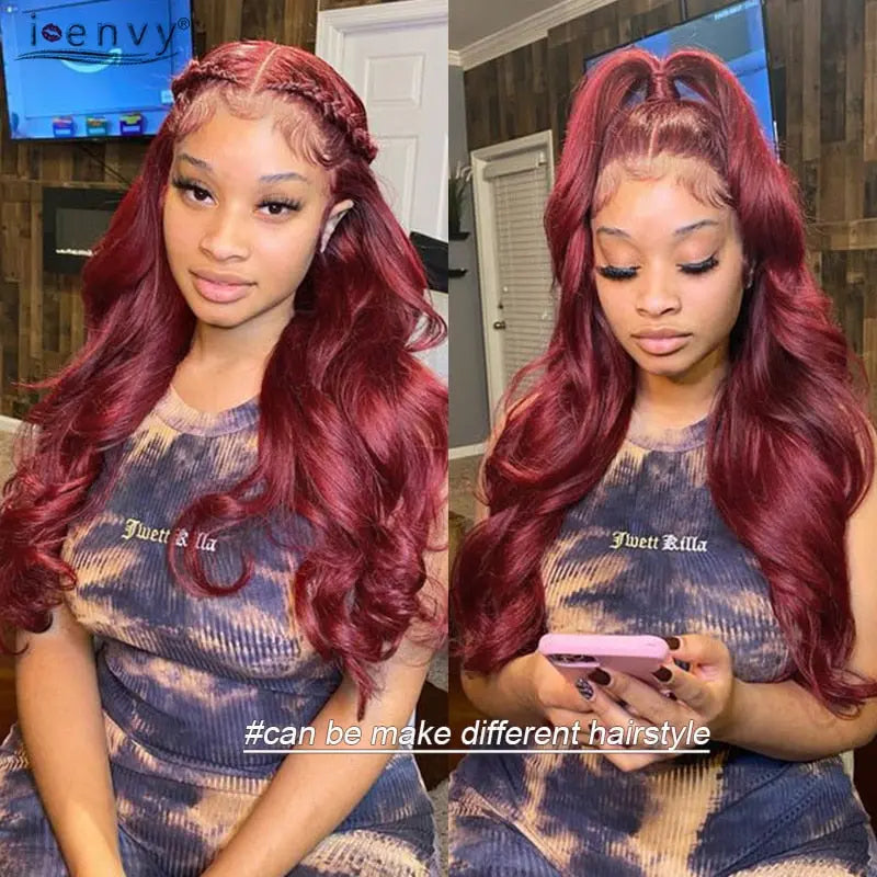 99J Body Wave Lace Frontal Wig - SN Wigs & More