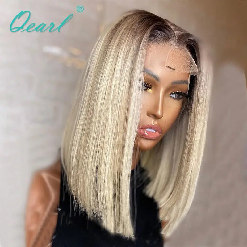 Women Human Hair Lace Front Wig - SN Wigs & More