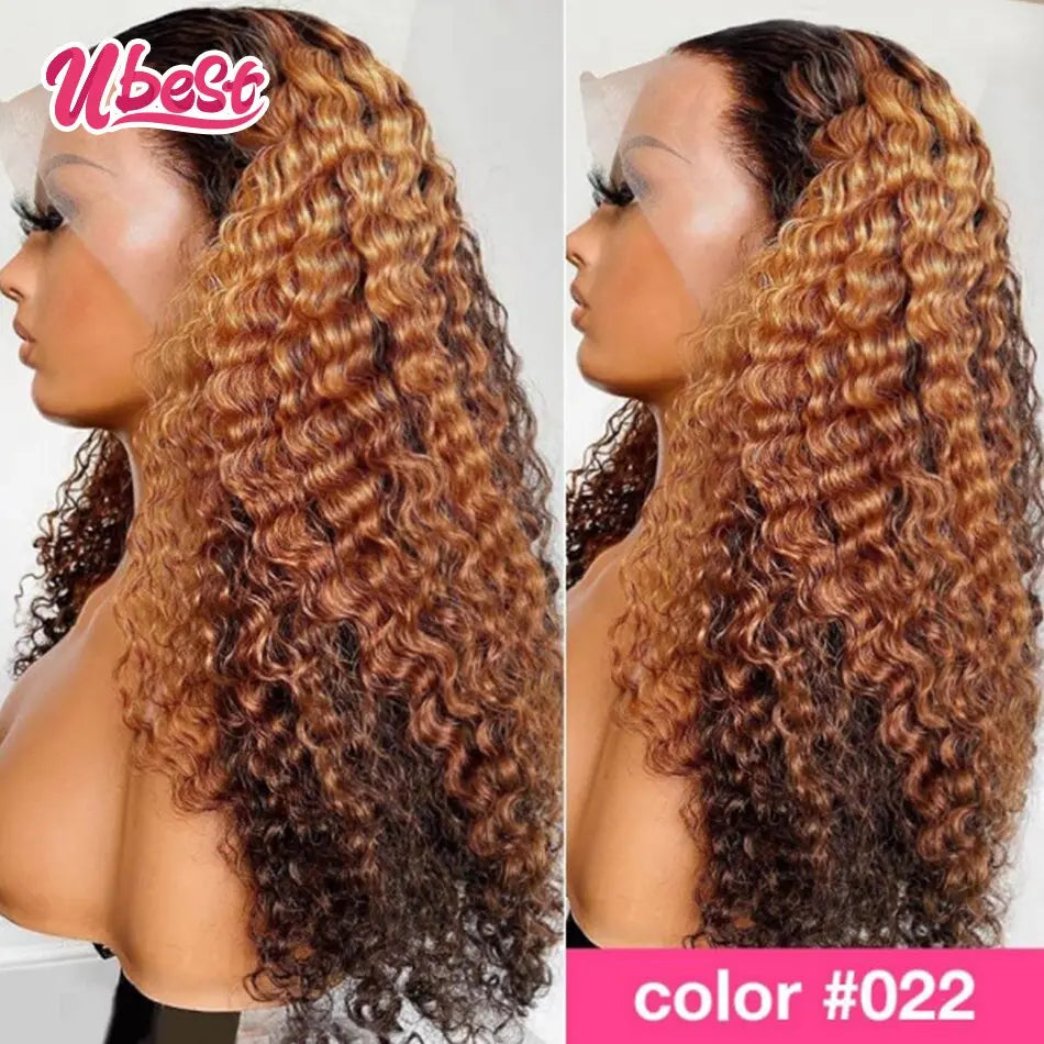 Chocolate Brown Water Wave Lace - SN Wigs & More