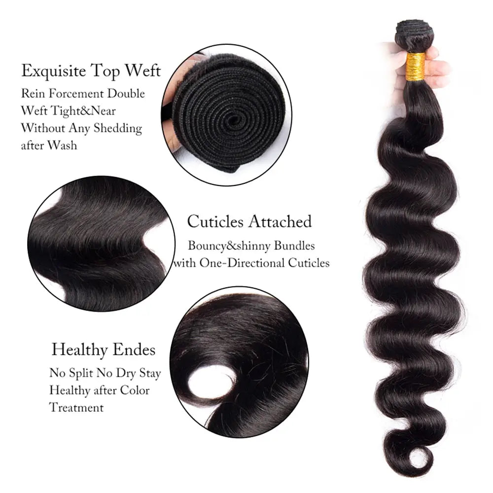 13x6 HD Lace Frontal and Bundles - SN Wigs & More