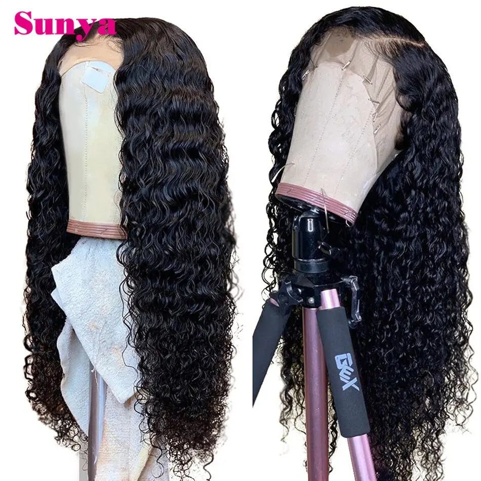 HD 13X4 Water Wave Lace Front Wig - SN Wigs & More