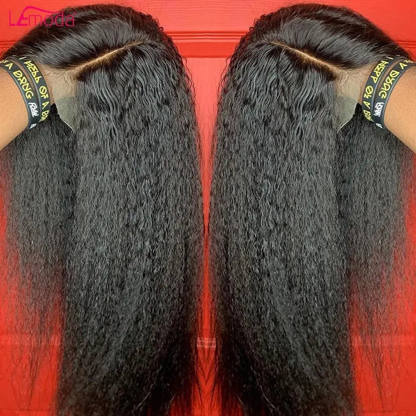 13x4 Afro Kinky Straight Lace Hair Wigs - SN Wigs & More